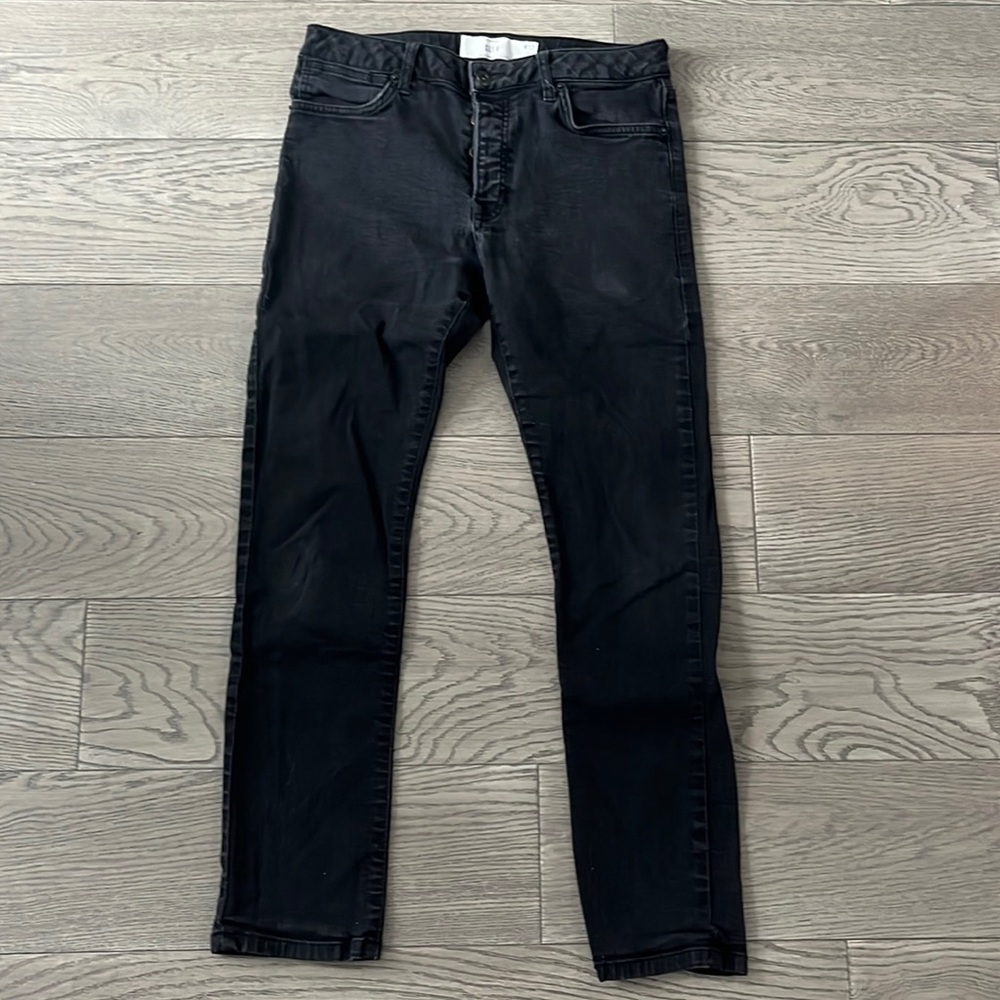 Topman slim fit black jeans W32 L30